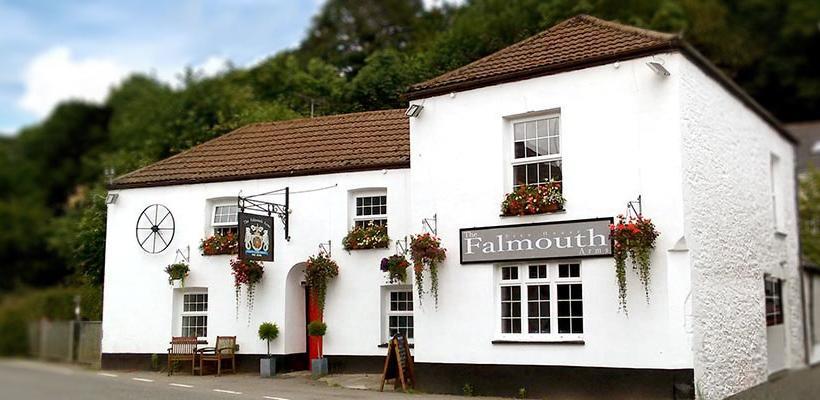 The Falmouth Arms Ladock Hotel Truro Esterno foto