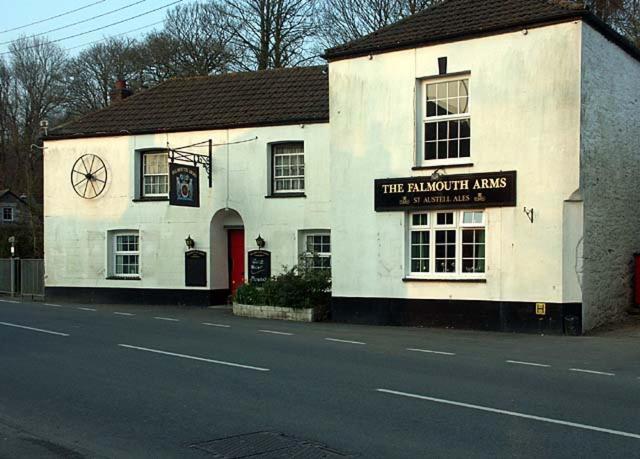 The Falmouth Arms Ladock Hotel Truro Esterno foto